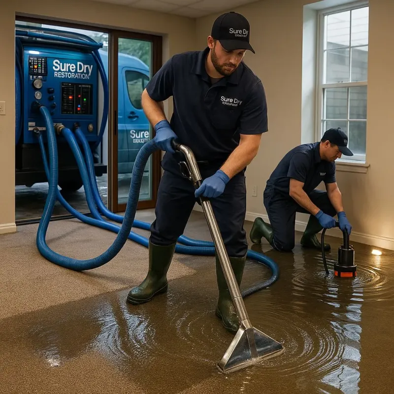Water Extraction and Removal process in La Plata, MD